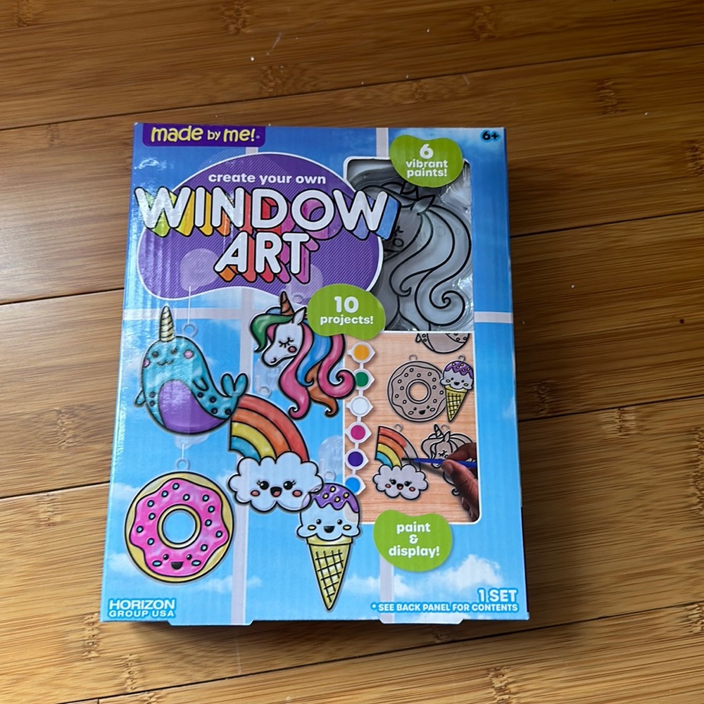 NWT unicorn window art made be me brand